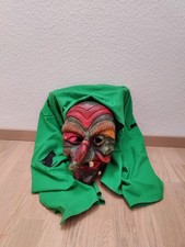 Allemanische Hexenmaske Holzmaske Fasnet Fasnacht Fasching Larve zunftfrei