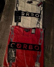 2 Corbo Meteor T-Shirts Weiß