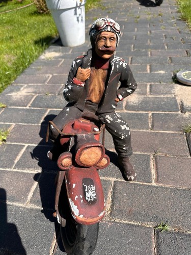 Alte motorad figur zum verkauf - figur,