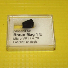 Braun Atelier P1 Plattenspieler-Nadel MAG 1-E  original Analogis Micro VP1/V70
