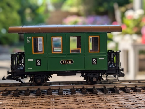 Lgb spur personenwagen - g, mit