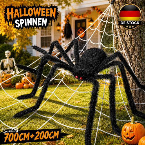 700cm riesenspinne spinnennetz - riesenspinne,