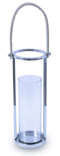 Windlicht aus stahl glas - windlicht, rund