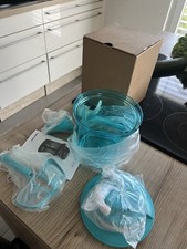 Tupperware D200 Extra-Chef - Zugdeckelmechanismus - Türkis- NEU