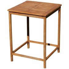 Teak bartisch 80x80cm - teak,
