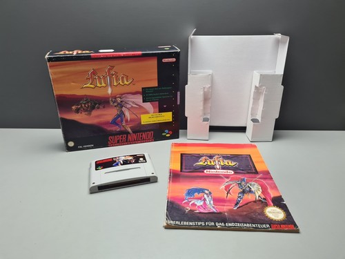 Lufia big box super nintendo - super,