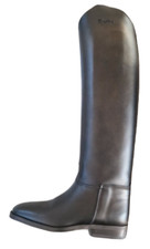 Derby Ring Boots Lederreitstiefel "Topper" schwarz 40 (6,5), Höhe 52/46, Wade 37