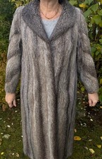 Pelzmantel Damen lang Größe