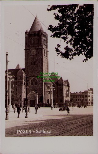 166597 posen schloss 1942 - 166597,