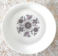 Eschenbach Bavaria Germany Porzellan Platz Teller groß lilafarbende Blumen FM 1