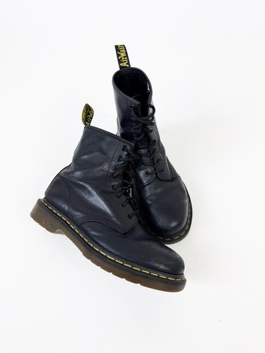 Women martens boots - dr., black