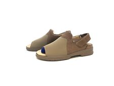 Actiflex Damen Sandale Sandalette Pantolette Gesundheit Braun Gr. 41,5 (UK 7,5)