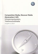 VW COMPOSITION / DISCOVER MEDIA 2 GP 2017 Infotainment Betriebsanleitung RN ч