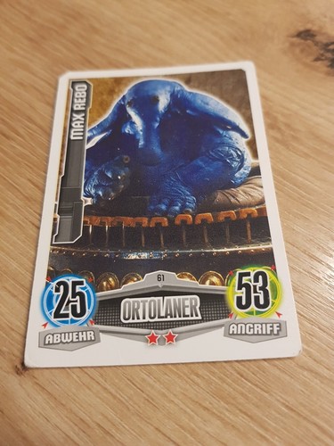 Force attax movie cards - movie, 1