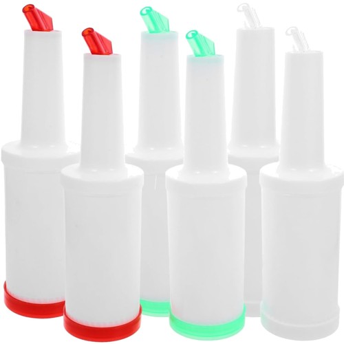 Saftflaschen kunststoff set - 1l,