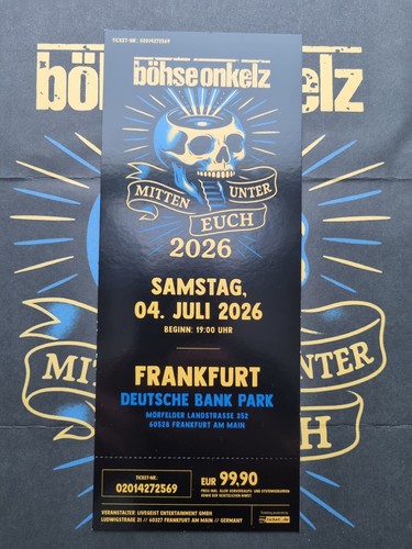 Sammlerticket karte böhse - sammlerticket,