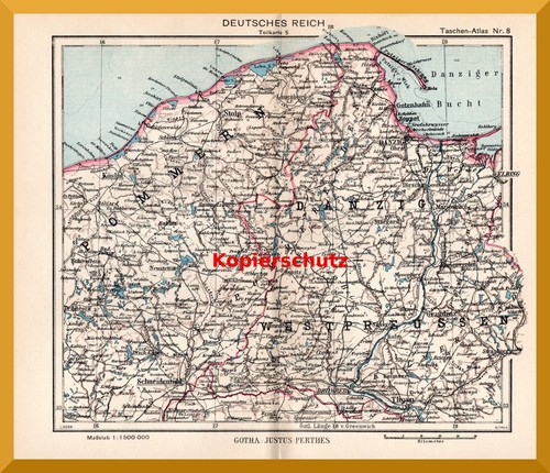 Deutsches reich landkarte von - deutsches,