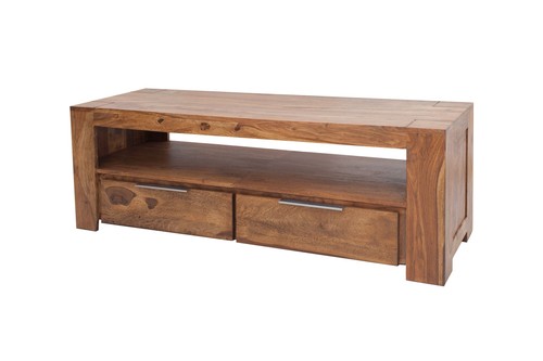 Lowboard holz sheesham 130 - tv,