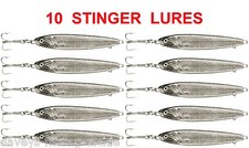 10 SILBER STINGER KÖDER 60g