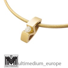585 gelbgold diamant anhänger - diamant,