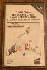 MC Fredrik Vahle mit Dietlind Grabe Anne Kaffeekanne 12 Lieder Textheft 1984
