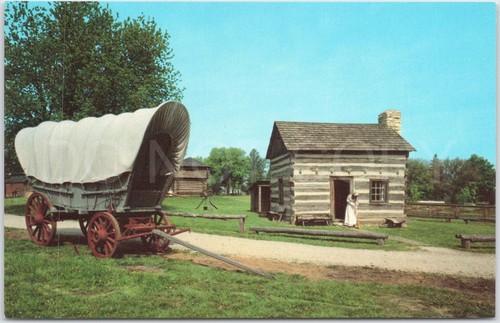 Naperville vintage postkarte - vintage,