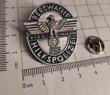 3er Pack: PIN/Anstecker BERGWACHT Hilfspolizei (Militaria, Wehrmacht)Reichsadler