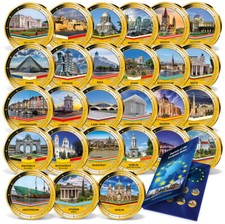 27 MEDAILLEN - Hauptstädte