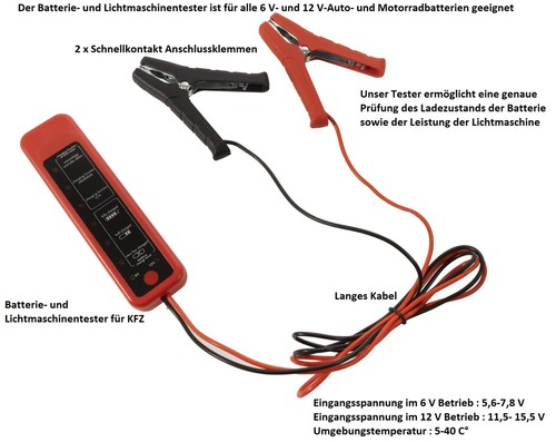 Batterie und - batterie-,