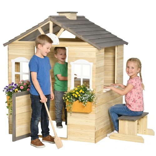 Spielhaus für kinder - für, holz
