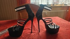 Plateau high heels transparent - high,