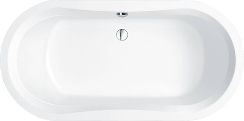 Oval badewanne rechteck duo - badewanne,
