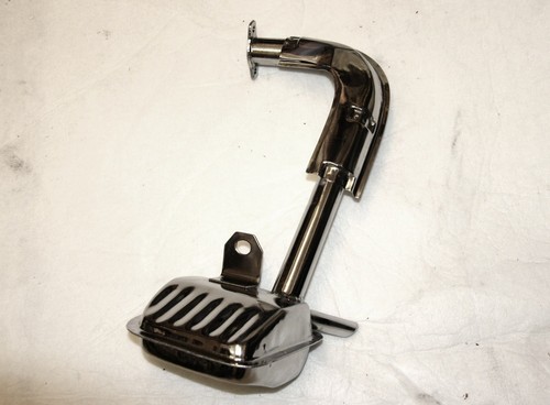 Vespa auspuff chrom - standard, v
