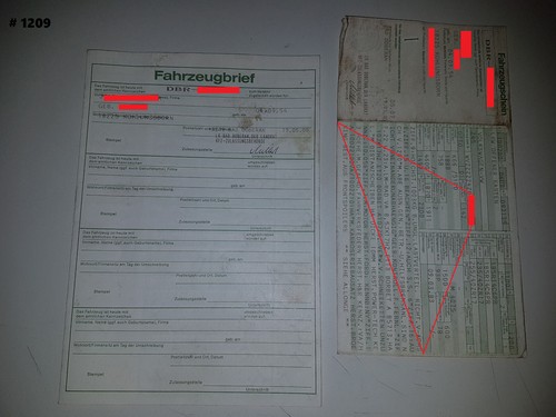Fahrzeugbrief kfz brief - fahrzeugbrief,
