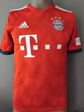 ⚽Bayern⚽ München Trikot Kinder 176 Saison 2018 TELEKOM Home Jungen Adidas Shirt 