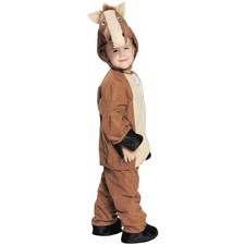 KINDER PFERDE KOSTÜM Karneval Fasching Party Junge Mädchen Tier Pony Verkleidung