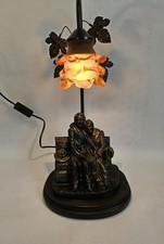 Jugendstil vintage tischlampe - vintage,