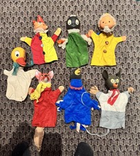 7x Original DDR Handpuppen Kasperletheater