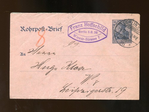 30pfg germania rohrpost - germania,