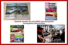 Daimler Double Six mit 295PS Literaturpaket - 2 komplette Zeitschriften