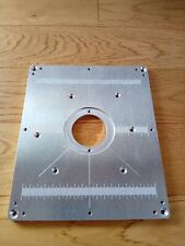 Frästisch Einlegeplatte Befestigungsplatte Oberfräse Festool OF2200 mit Ringe