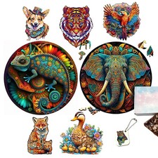 Interaktives 3D Holzpuzzle