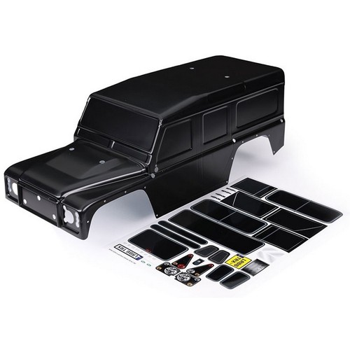 Traxxas 8011 blk karosserie - traxxas, 8011-blk