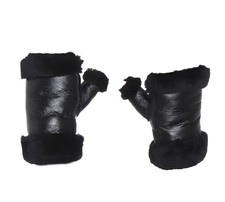 Armstulpen aus echtem Lammfell