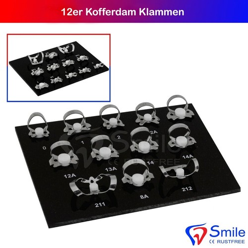 12er kofferdam klammern - 12er,
