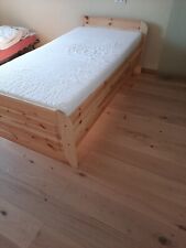 Seniorenbett/Gästebett 1x2 m, Kiefer, gebraucht,  aber in gutem Zustand 