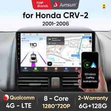 Für Honda CR-V II 2001-2006 Android14 Autoradio Carplay GPS NAVI BT DAB+ 6+128GB