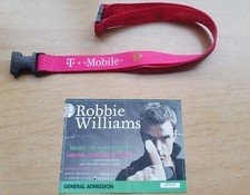 Robbie Williams Concert Ticket