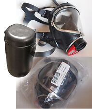 Dräger Panorama Nova Atemschutzmaske Gasmaske Atemschutz THW Feuerwehr Dose