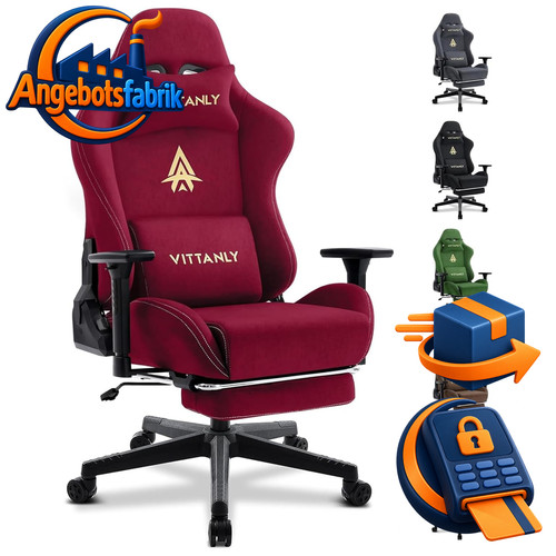 Gaming stuhl wildlederimitat - stuhl,